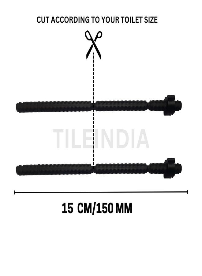 TILEINDIA Dual Flush Push Button Toilet Water Tank | Replaceable Round Toilet Flushing Button | Compatible with all brands | universal toilet flush (58 mm / 2.28 inch) button 2pc - Image 3